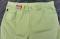 Vintage Lauren Jeans Co ZIP LEG Cropped Jeans 5 pocket cotton Sporty lime pants Womens size 12
