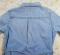Vintage OshKosh B’Gosh Chambray WORK SHIRT DRESS Ombre Blue 100% Cotton -tie Belt --Girls 12