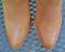 Vintage Brazil Custom made Chaps Tan Leather Boots Quilted fashion Diva Womens 6m