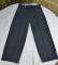 Vintage RARE POLO Ralph Lauren Wide Leg Pants Navy Cargo Sporty Zippers Waist 36 Heavy Cotton