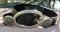 Vintage Canada Western Leather BELT--Black with silver Oval HOOK Buckle-end to end Size 39"